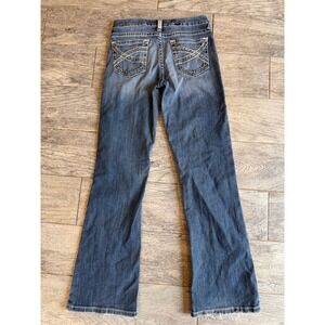 Ariat REAL Denim Bootcut Jeans Girls 16 Dresden Western Boot Cowgirl Jean